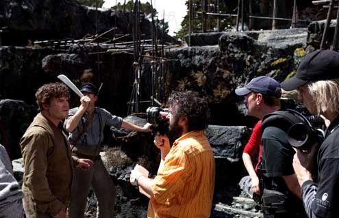 tournage du film king kong avec jack black