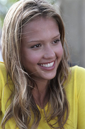 jessica alba bleu d enfer