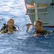 jessica alba et paul walker en plongee