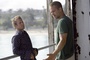 scott caan et paul walker sur le bateau