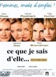 Affiche du film Ce que je sais d'elle...d'un