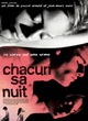Affiche du film Chacun sa nuit