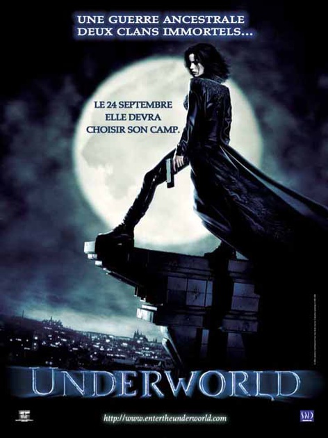affiche du film underworld