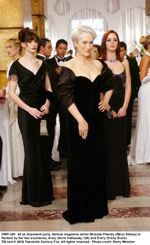 anne hathaway meryl streep et emily blunt