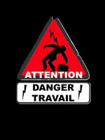 Affiche du film Attention, danger travail