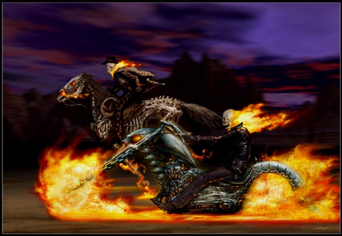 concept art ghost rider
