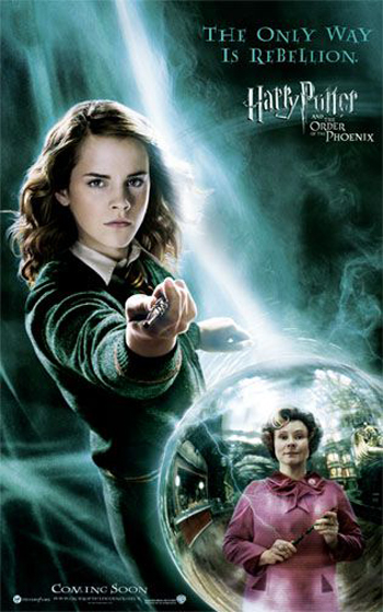 affiche du film harry potter hermione et ombrage