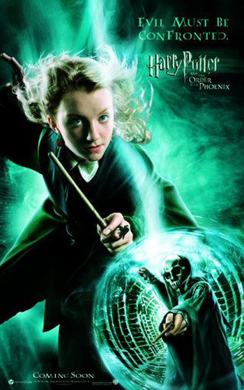 affiche du film harry potter luna et un mangemort