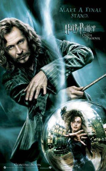 affiche du film harry potter sirius et lestrange