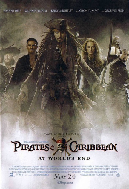 affiche principale du film pirates des caraibes