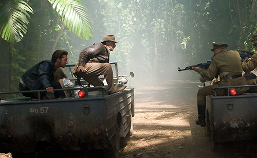 jones en pleine action - Indiana Jones et le Royaume du crâne de cristal
