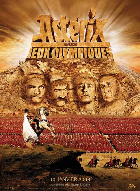 asterix aux jeux olympiques affiche - Astérix aux jeux olympiques