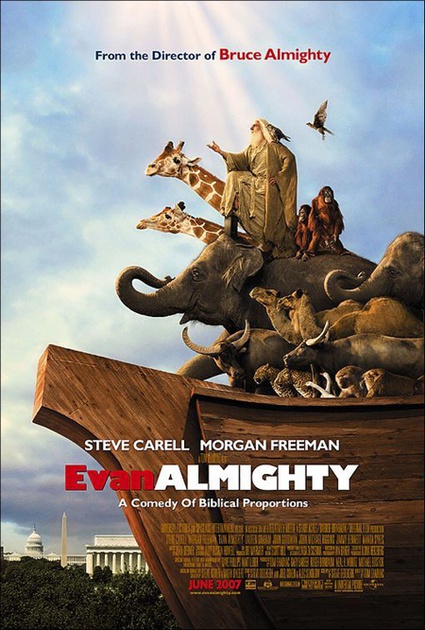 Evan tout puissant Affiche - Evan Tout Puissant