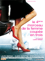 Affiche du film Le 4ème morceau de la femme coupée en 3 