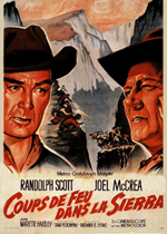 Affiche du film Coups de feu dans la Sierra