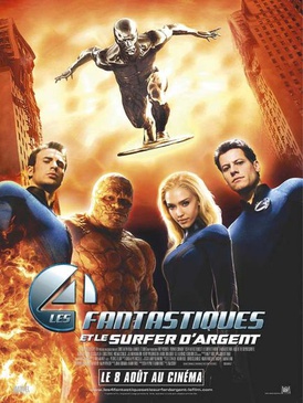 Affiche du film Les 4 Fantastiques et le Surfer d'Argent
