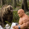un ours contre michael chiklis