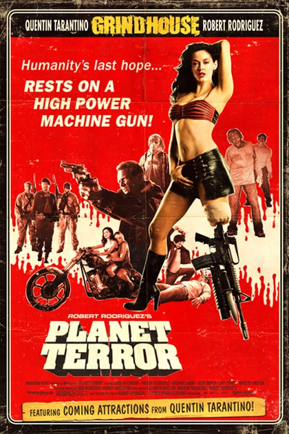 affiche du film planete terreur