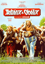 Affiche du film Astérix et Obélix contre César