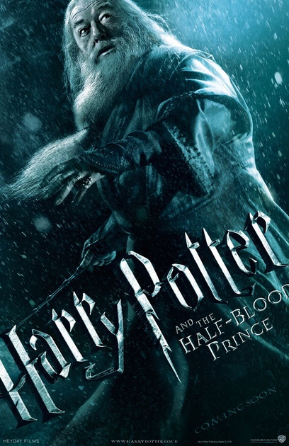 affiche du film harry potter et le prince de sang m  l   albus dumbledor