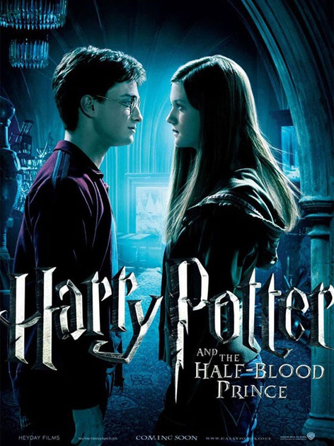 affiche du film harry potter et le prince de sang m  l   harry ginny