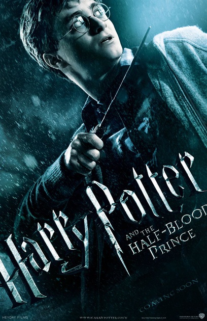 affiche du film harry potter et le prince de sang m  l   harry potter