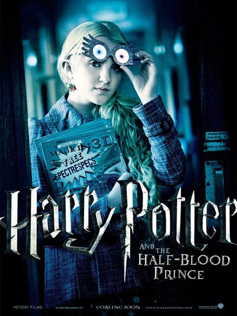 affiche du film harry potter et le prince de sang m  l   luna lovegood