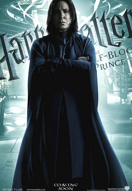 affiche harry potter et le prince de sang m  l   rogue