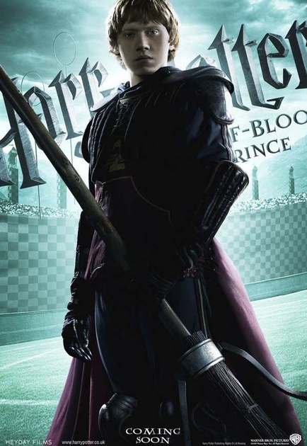 affiche harry potter et le prince de sang m  l   weasley