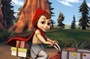 le chaperon rouge a velo