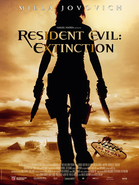 affiche du film resident evil extinction alice