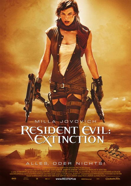 affiche secondaire du film r  sident evil extinction