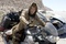 milla jovovich en moto