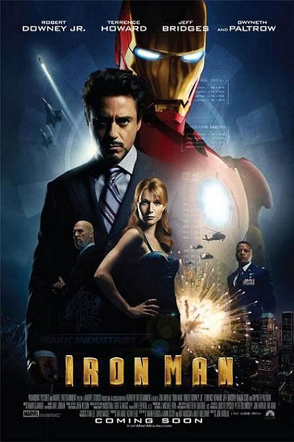 affiche 2 du film iron man