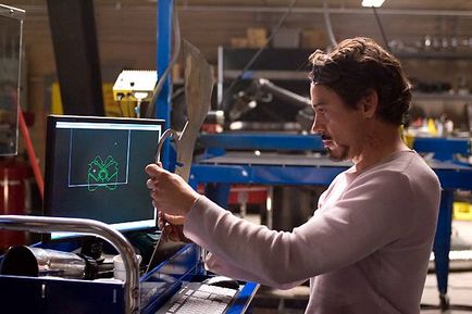 robert downey jr travaillant