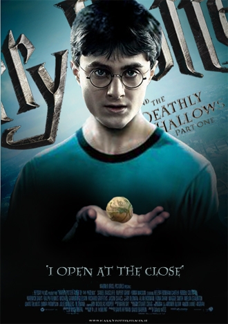 affiche du film harry potter et les reliques de la mort