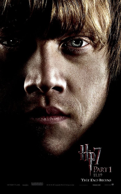 affiche promotionnelle harry potter rupert grint