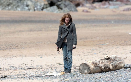 emma watson sur la plage tournage