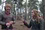 rupert grint et emma watson dans la foret