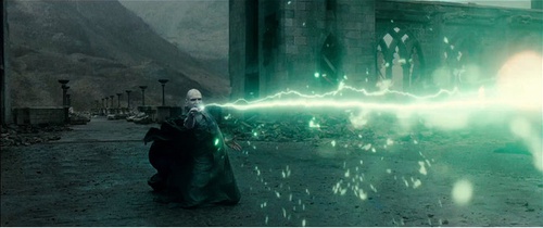 voldemort en plein combat