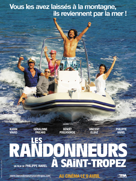 Affiche du film Les Randonneurs à Saint-Tropez 