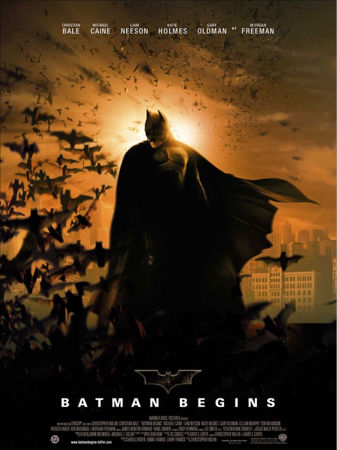 affiche du film batman begins
