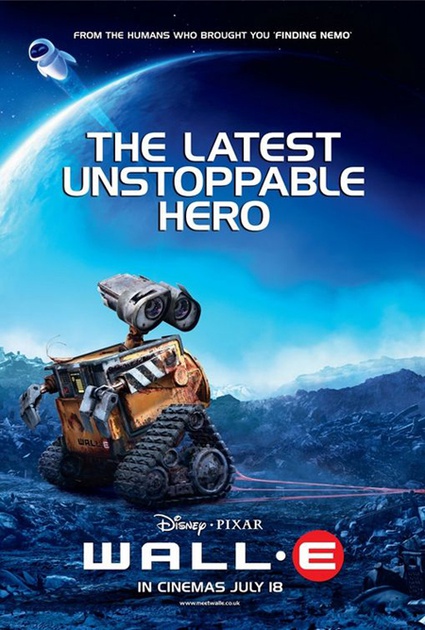 wall e affiche teaser usa 3 - Wall-E