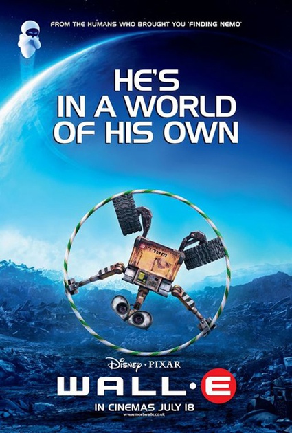 wall e affiche teaser usa - Wall-E