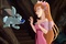 giselle et le lapin