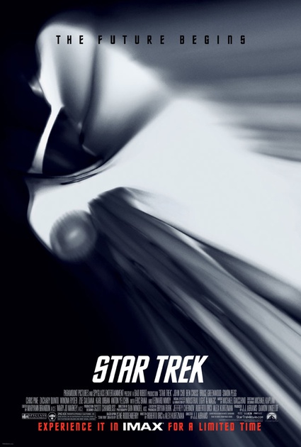 affiche promotionnelle du film star trek