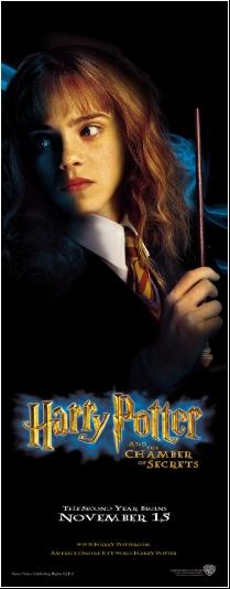 affiche promotionnelle de la chambre des secrets