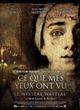 Affiche du film Ce que mes yeux ont vu