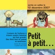 petit a petit affiche - Petit à petit