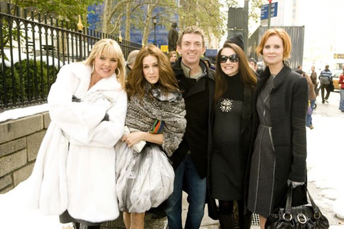 kim catrall sarah jessica parker michael patrick king kristin davis cynthia nixon
